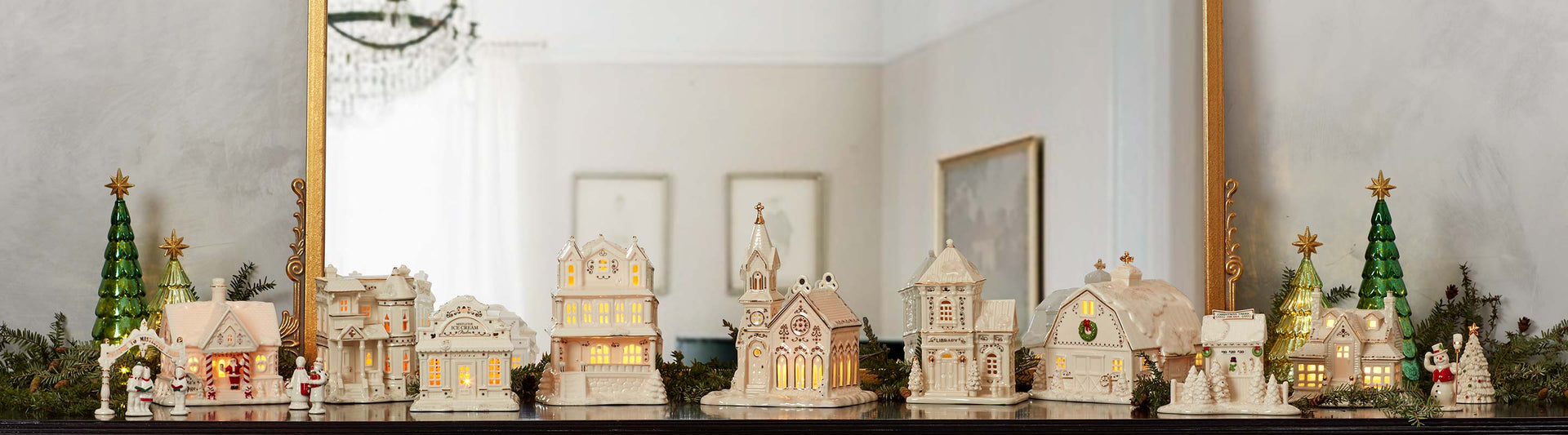 Mistletoe Park on Mantel