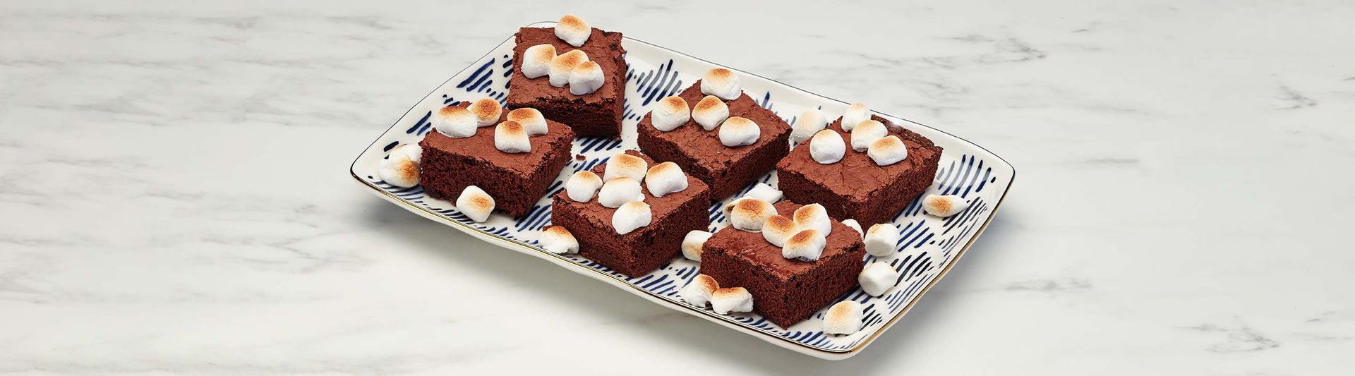 brownies with marshmallows