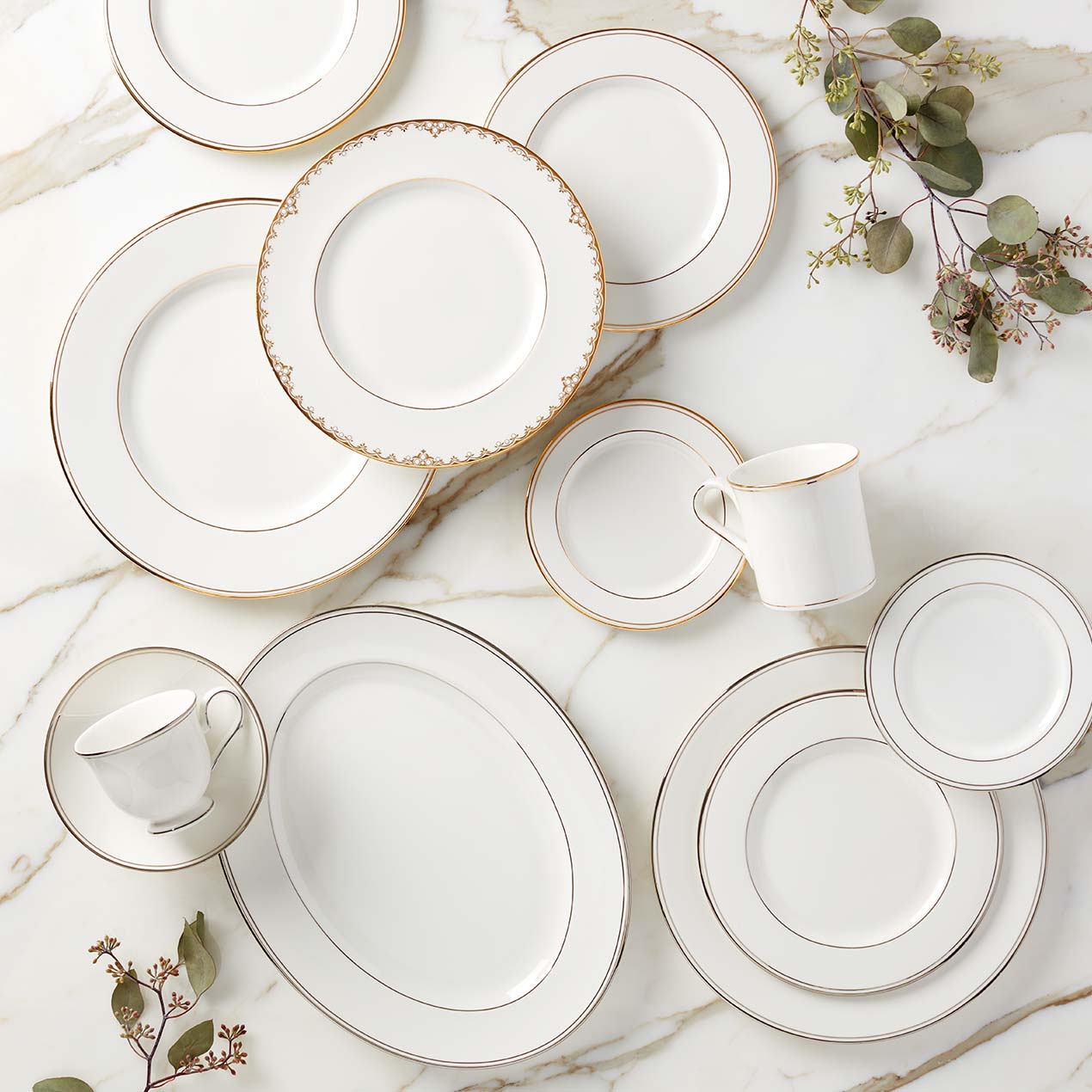 LENOX COLUMBIA レノックス コロンビア プレート 4枚セット LENOX