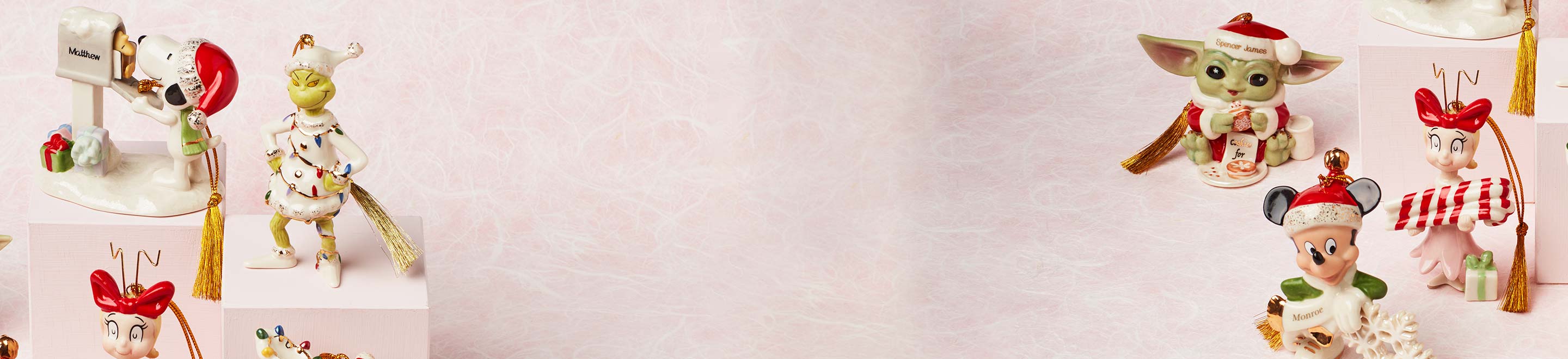 Animated Cartoon Christmas Ornaments – Lenox Corporation