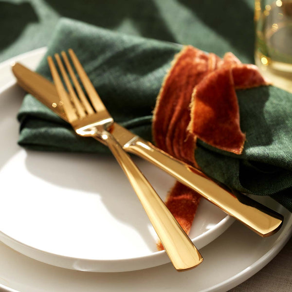 gold Aptitude flatware