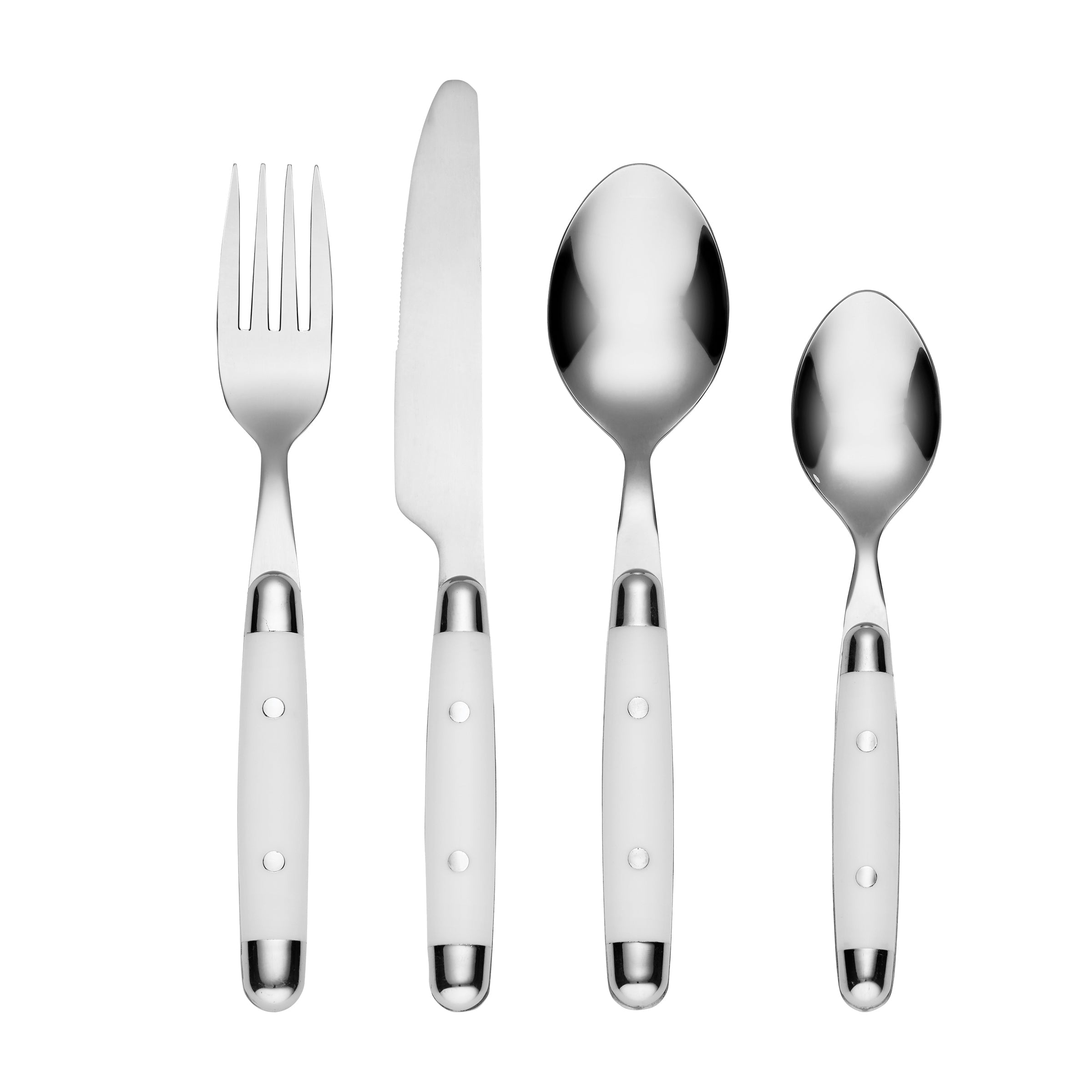 Jubilee White 16 Piece Flatware Set – Lenox Corporation