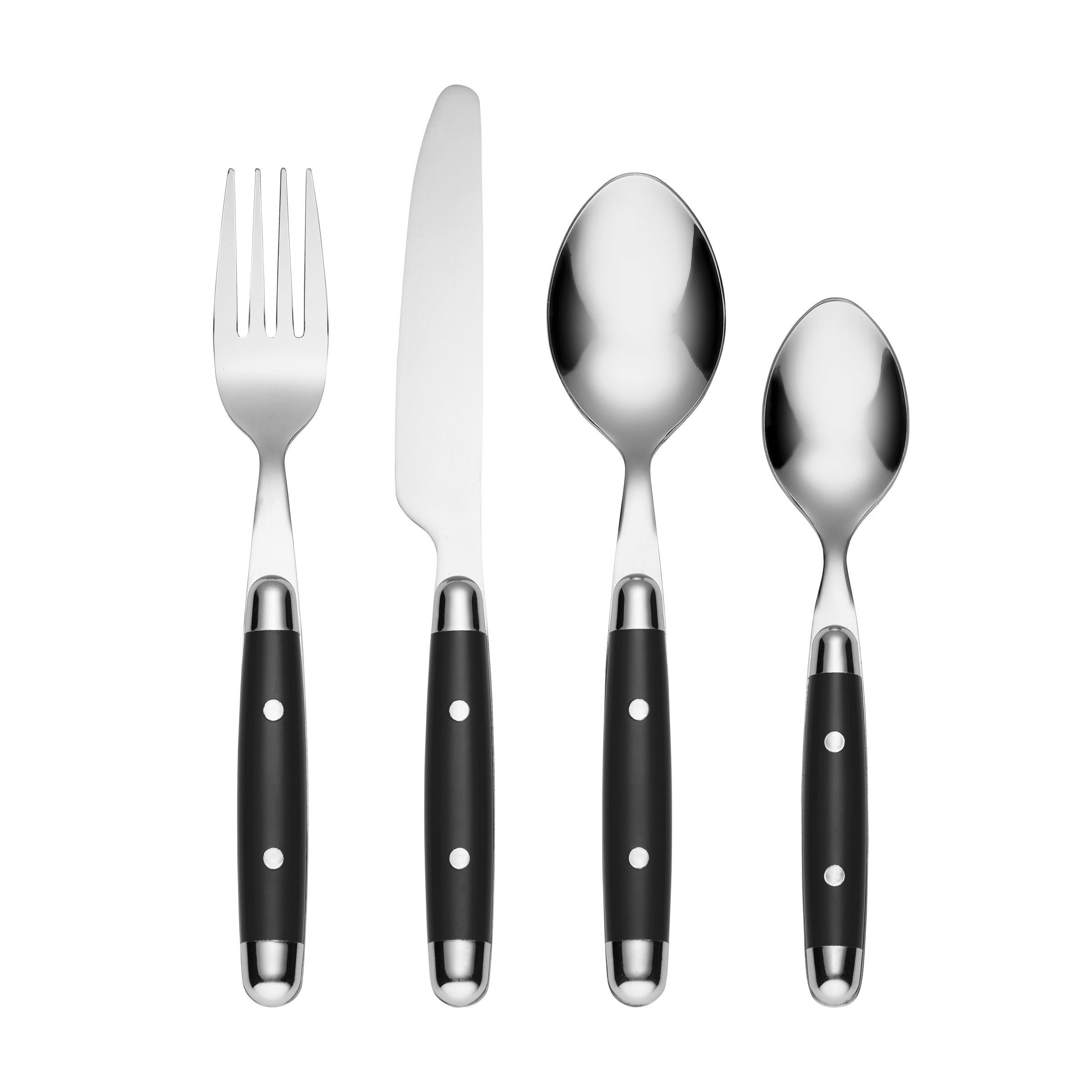 Jubilee Black 16-Piece Flatware Set – Lenox Corporation