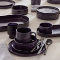 Modulus Satin Black 20-Piece Flatware Set