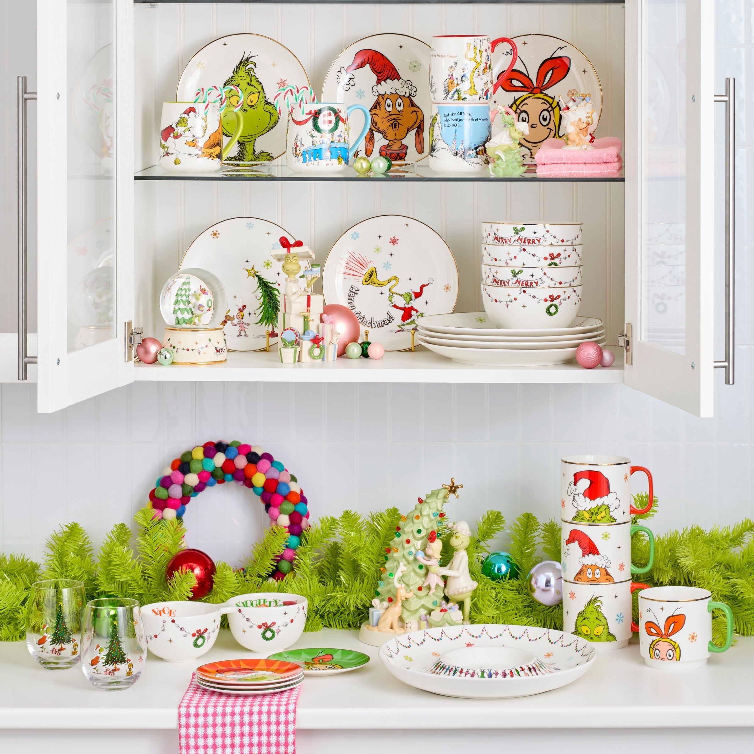 Merry Grinchmas Naughty or Nice Double Dip Bowl – Lenox Corporation