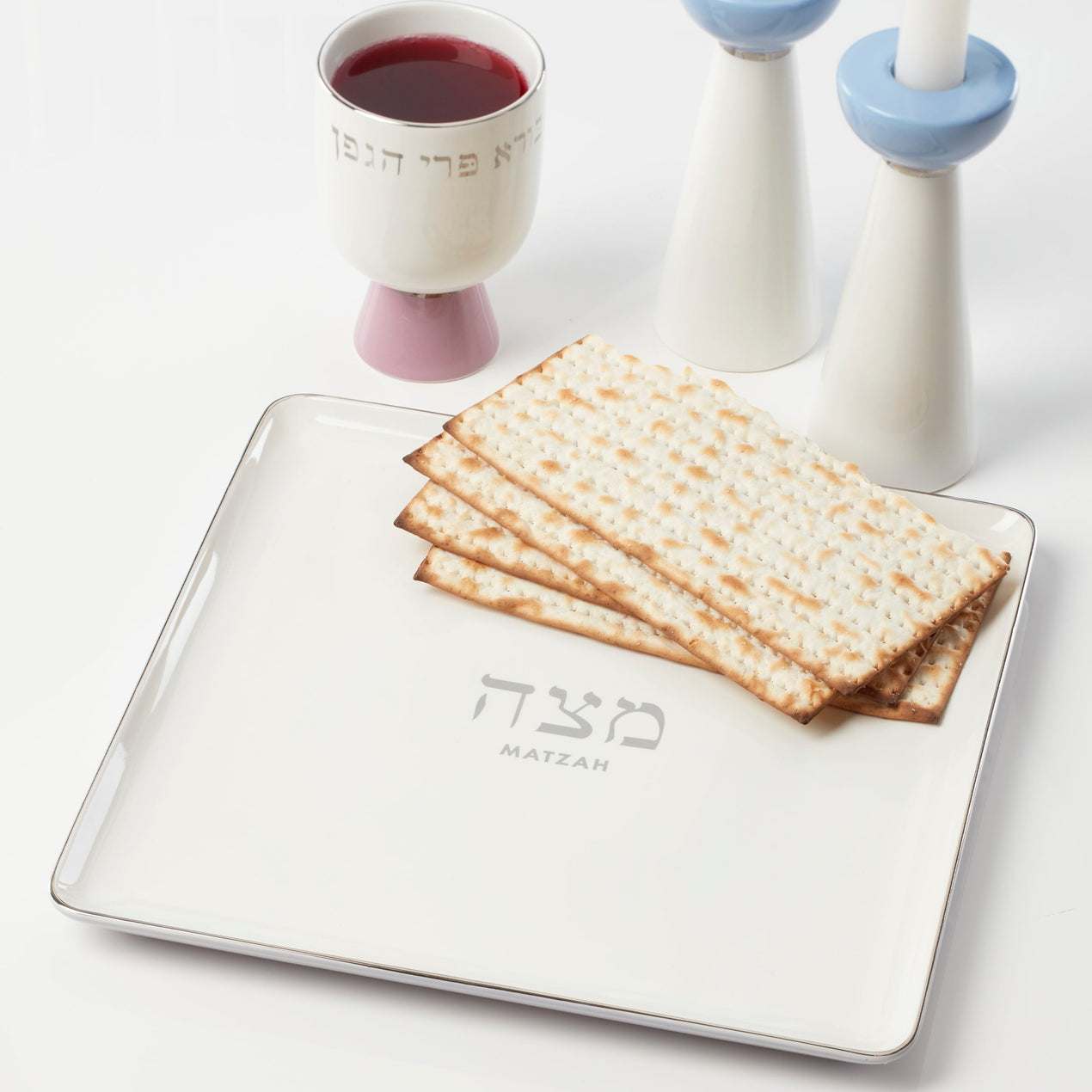 Oak Street Matzah Plate