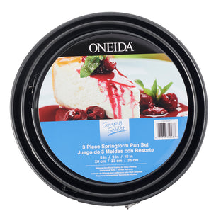 Simply Sweet 3-Piece Springform Pan Set