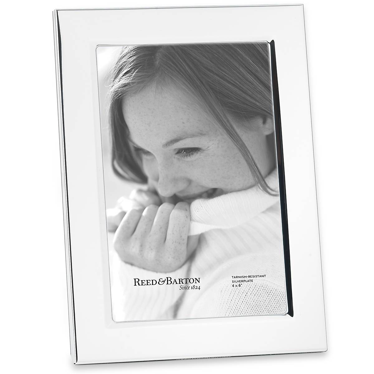 cambridge silversmiths Classic Silverplate 4" x 6" Frame