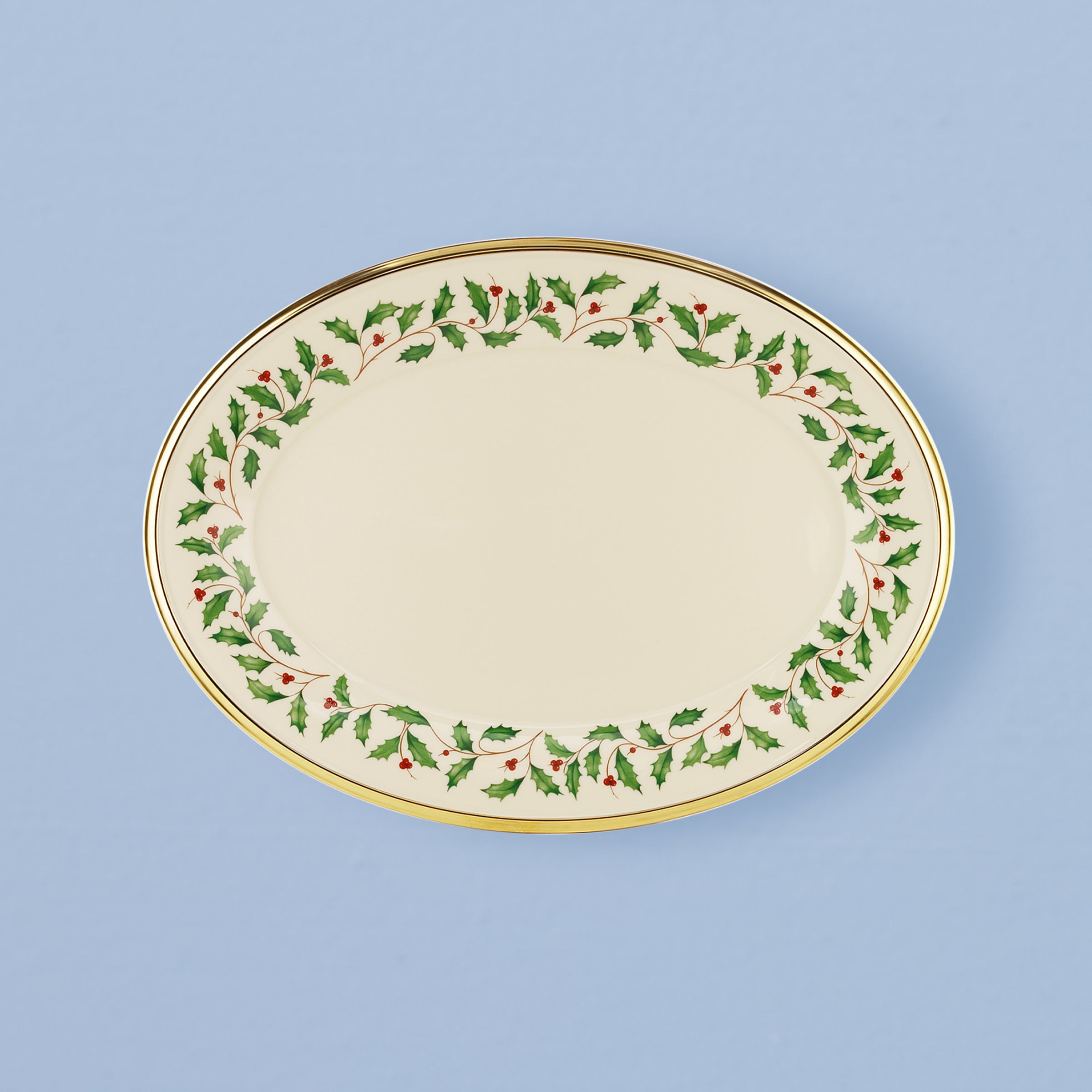 未使用 LENOX 21cmプレート6枚　クリスマス Holiday Oval Platter – Lenox Corporation