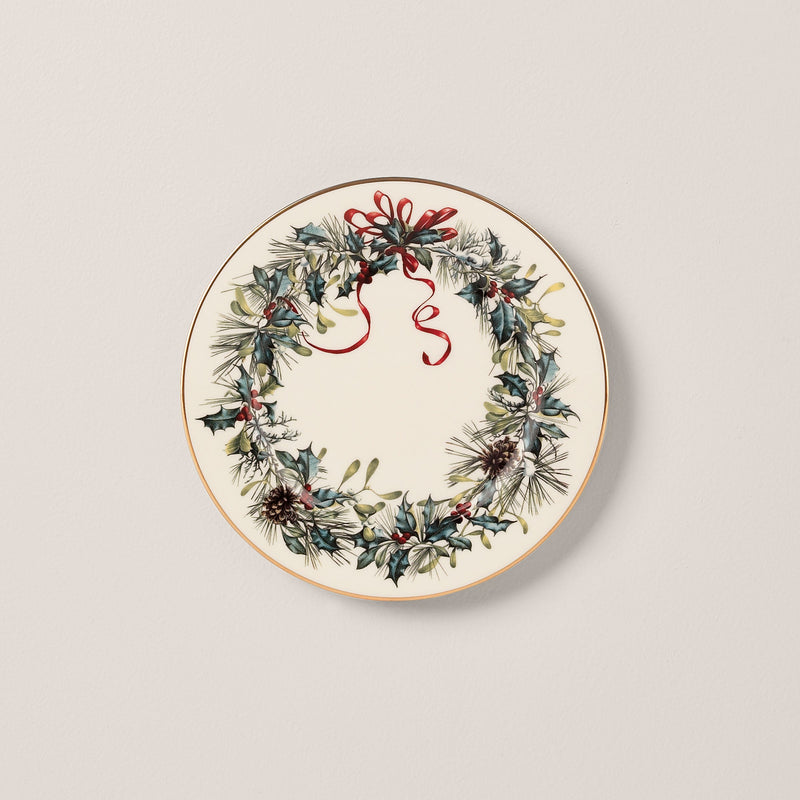 Winter Greetings Butter Plate