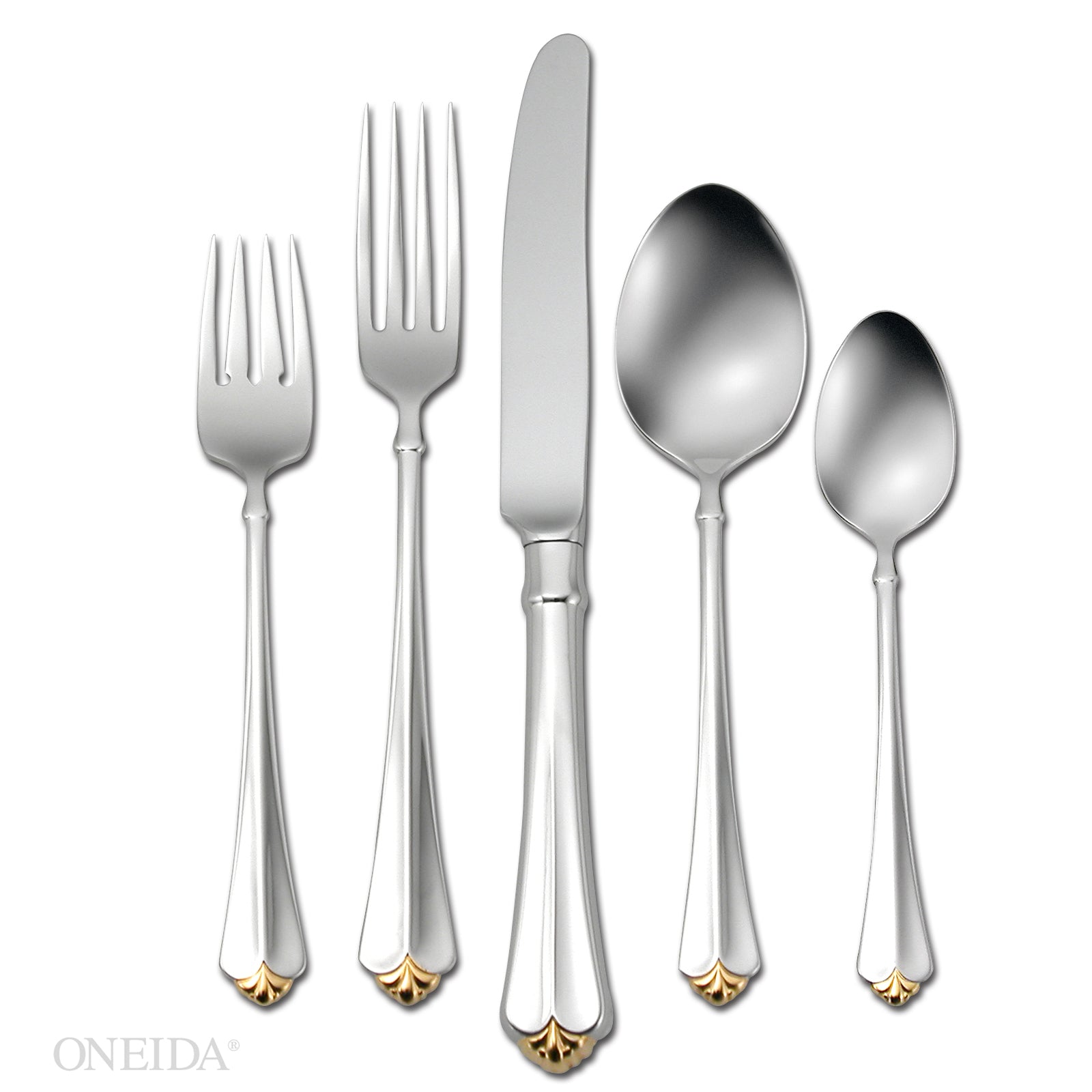 Golden Juilliard 5-Piece Place Setting – Lenox Corporation