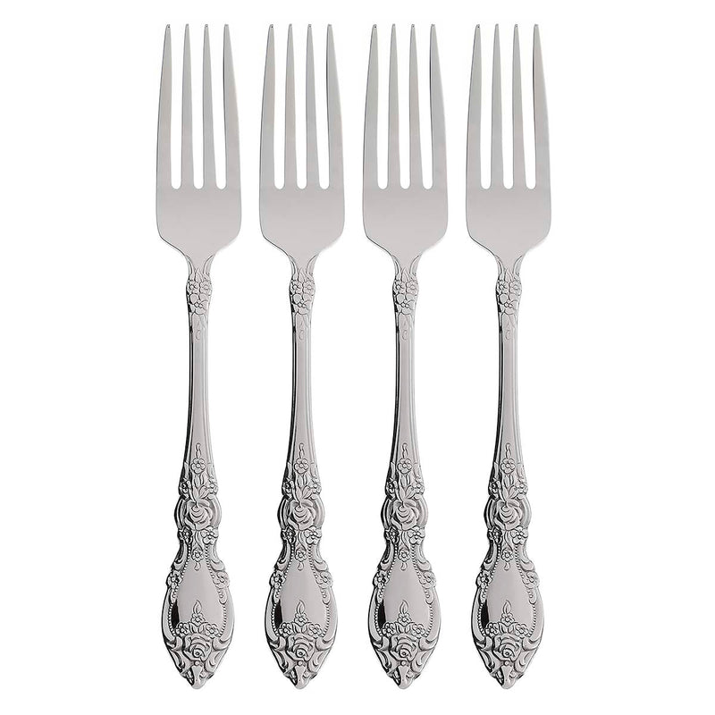 Wordsworth Everyday Flatware Dinner Forks, Set Of 4