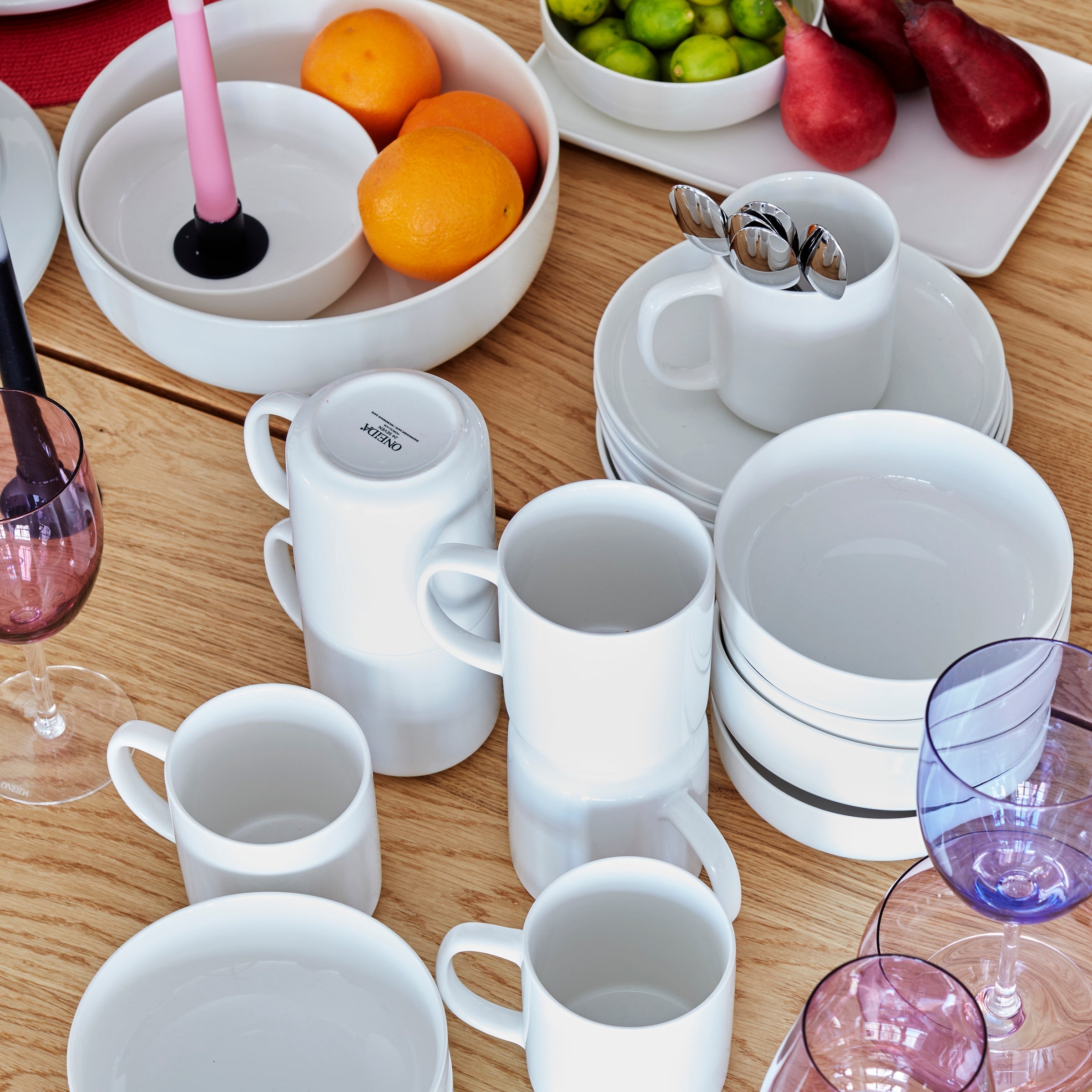 24 Seven White Mugs, Set of 4 – Lenox Corporation