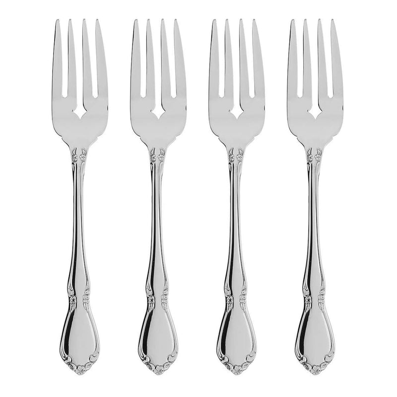 Chateau Fine Flatware Salad Forks, Set Of 4