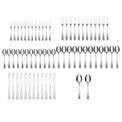 Madison 62-Piece Flatware Set with Wood Tray