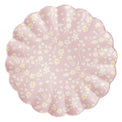 Floral Bamboo Large Plates, Assorted Set Of 6