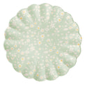 Floral Bamboo Large Plates, Assorted Set Of 6