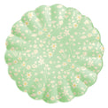 Floral Bamboo Large Plates, Assorted Set Of 6