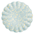 Floral Bamboo Large Plates, Assorted Set Of 6
