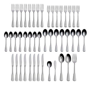 Colonial Boston 45-Piece Flatware Set