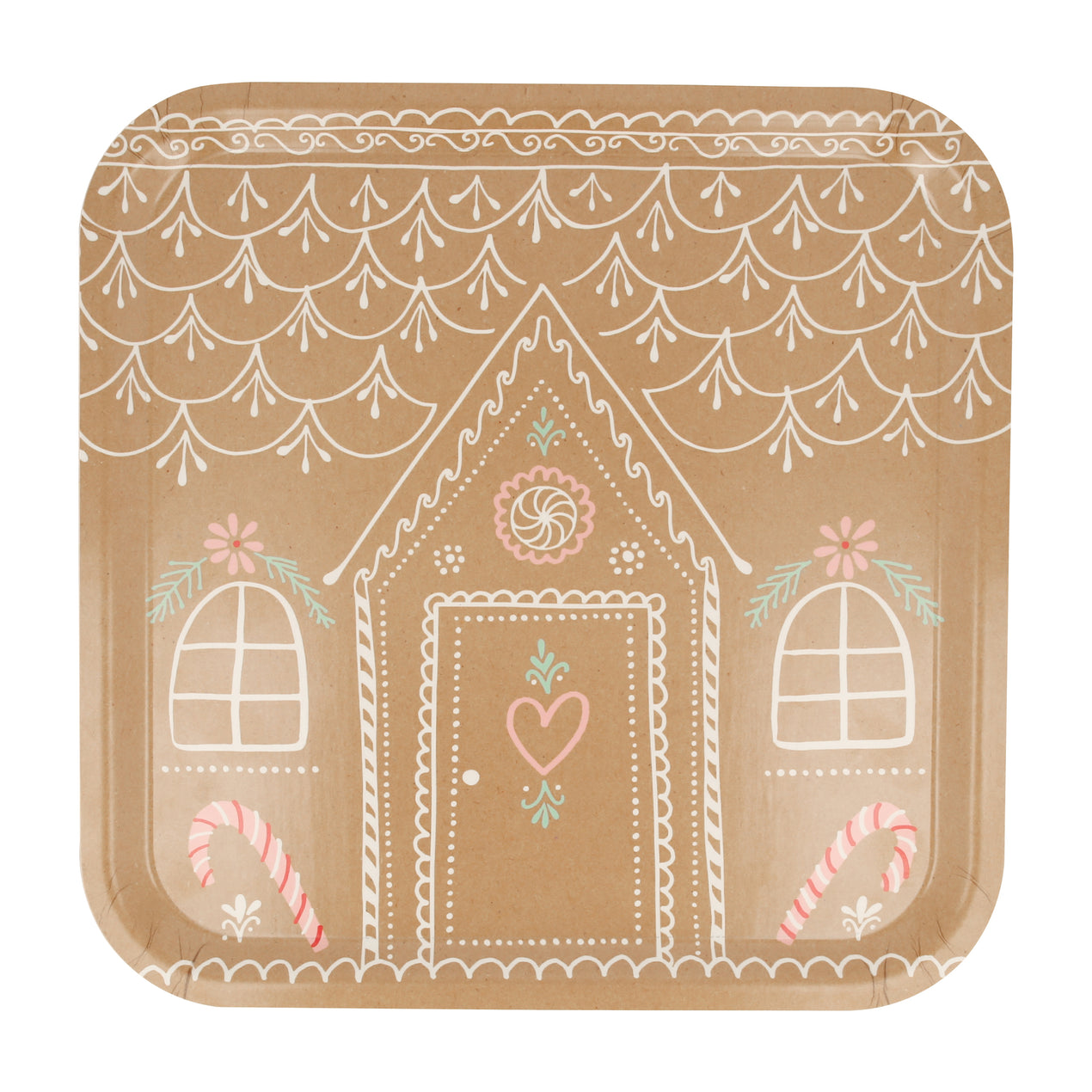 DTOC GINGERBREAD HOUSE TRAY