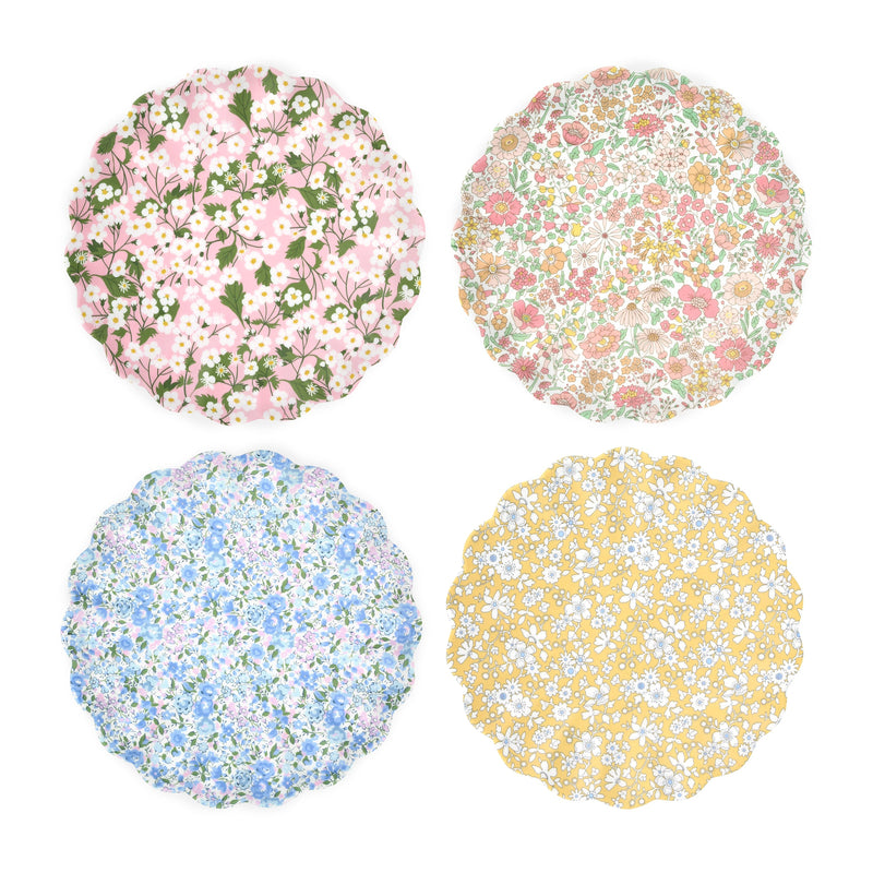 Meri Meri X Liberty Floral Melamine Small Plates, Assorted S