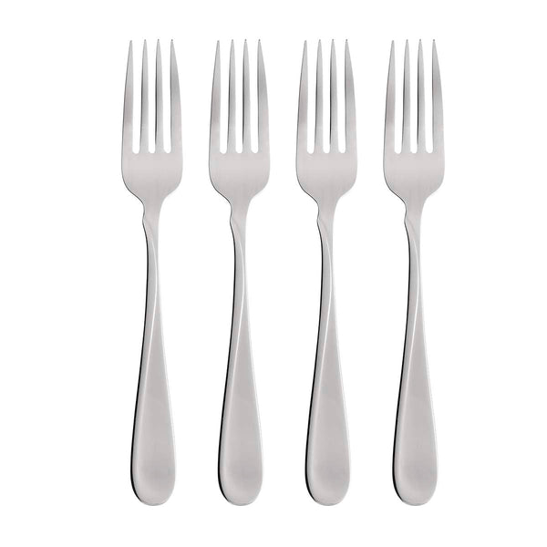 Oneida New York Dinner Fork Set - 12 Pieces, 18/10 Stainless Steel, Continental Size For Home Or Foodservice