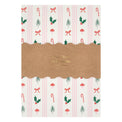 DTOC FESTIVE PATTERN TABLE CANDLES