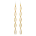 DTOC GOLD STRIPE TWIST CANDLES