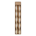 DTOC GOLD STRIPE TWIST CANDLES