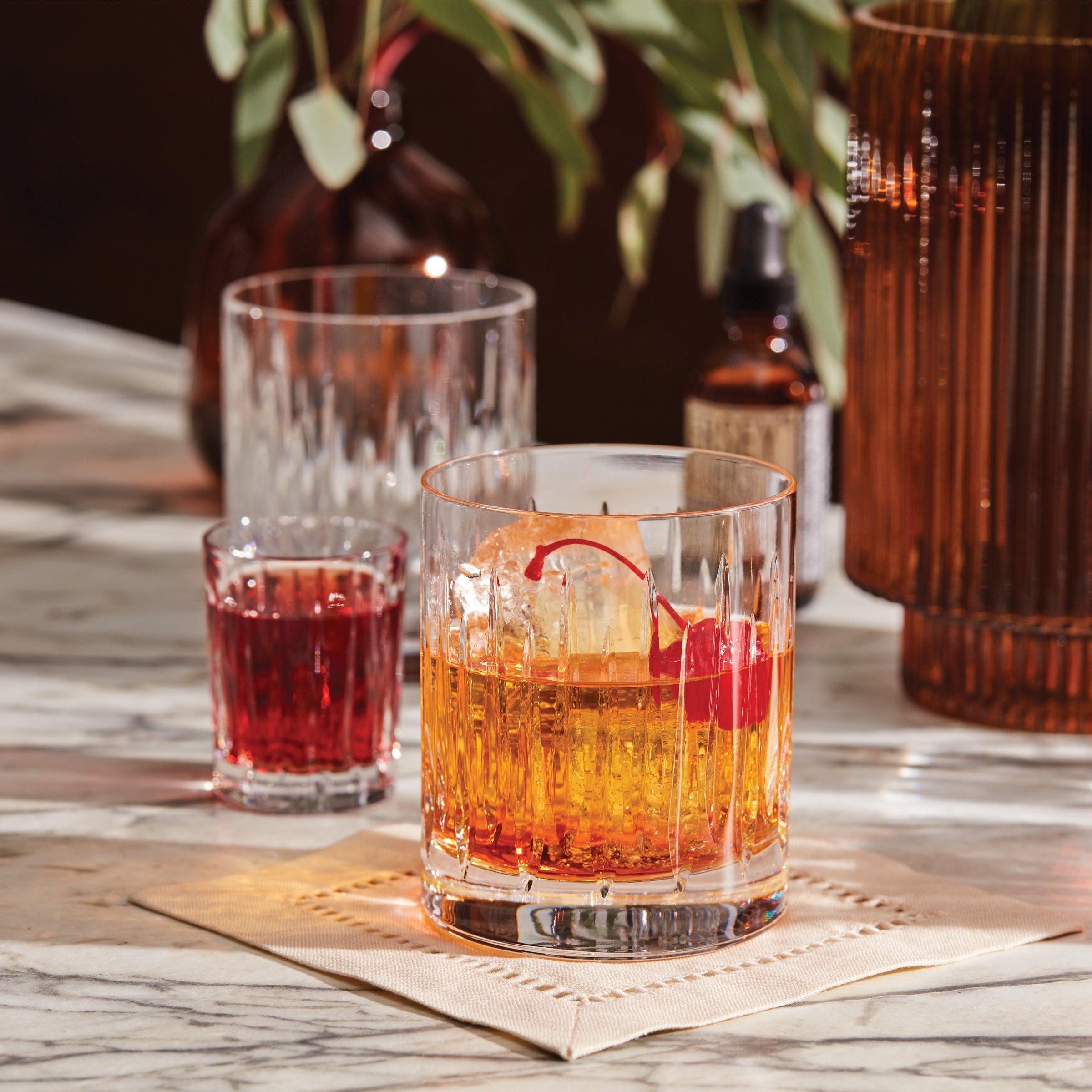Soho Crystal Doubld Old Fashion Glasses, Set of 4 – Lenox Corporation