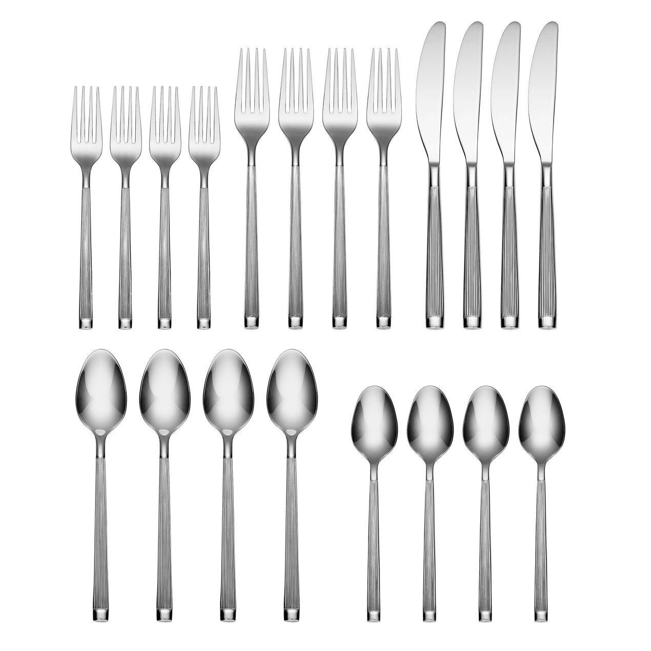 Zaylen Mirror 20 Piece Flatware Set – Lenox Corporation