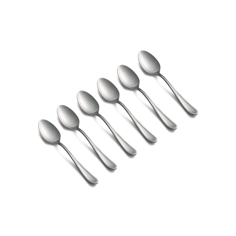 Malibu Satin Teaspoons, Set of 6