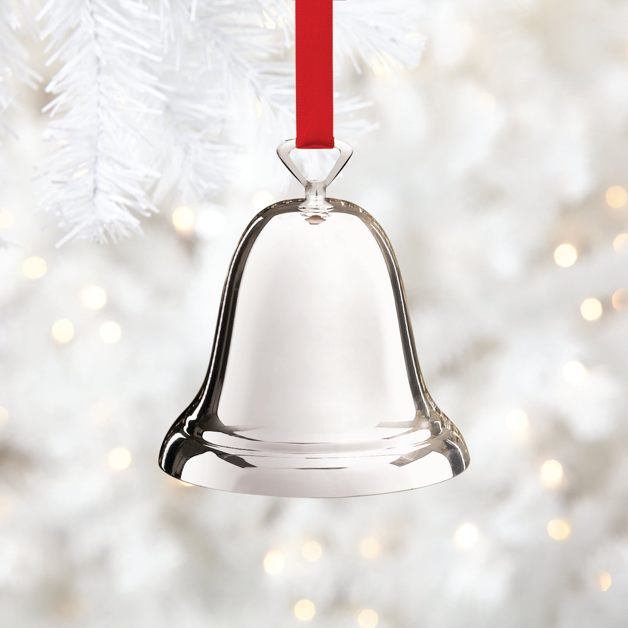 Ringing In The Season™ Christmas Bell Silverplate Orna