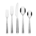 Elsa Hammered 20-Piece Flatware Set