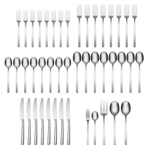 Beacon Mirror 45 Piece Flatware Set