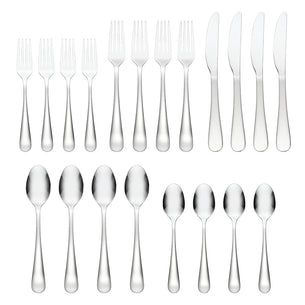 Pepino Mirror 20-Piece Flatware Set
