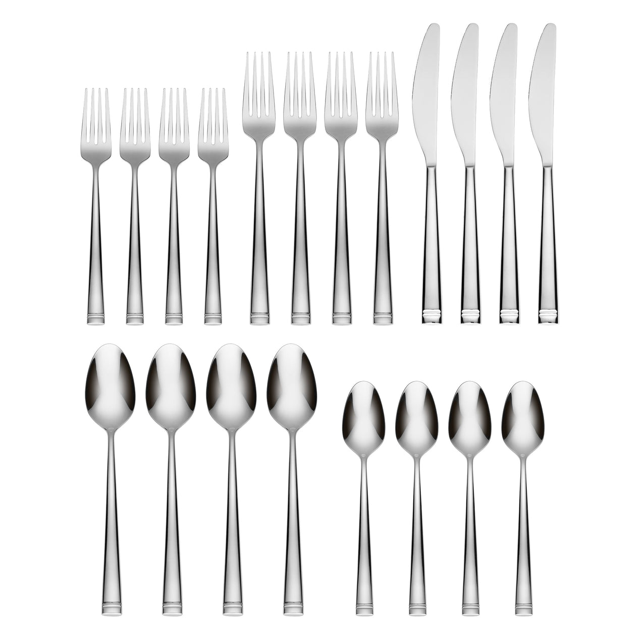 Kingsland Mirror 20-Piece Flatware Set