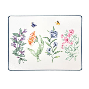 Butterfly Meadow Corkback Placemats - Set Of 4
