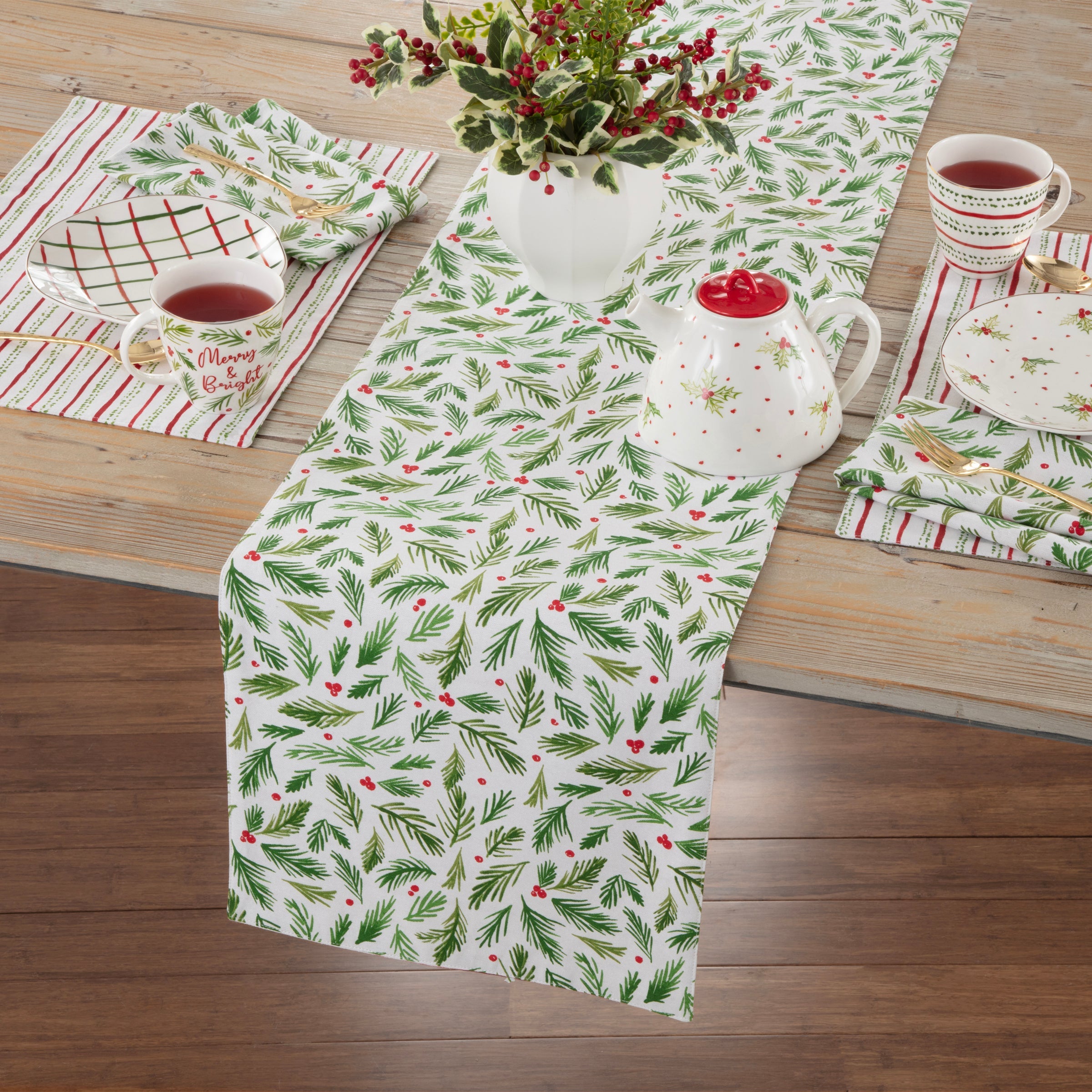 Bayberry Merry & Bright Dinner Napkins, Set of 4 – Lenox Corporation