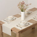 French Perle Natural 13x18 Placemats, Set of 4