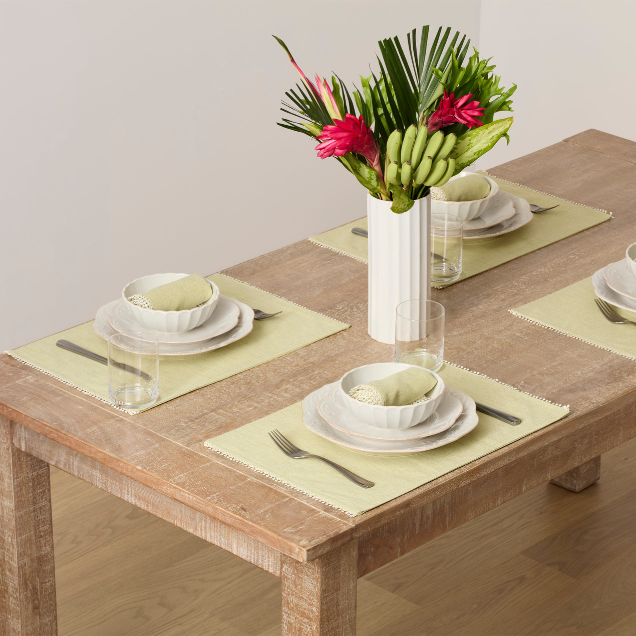 cambridge silversmiths French Perle Pistachio Placemat