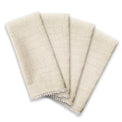 French Perle Natural 19x19 Dinner Napkins, Set of 4