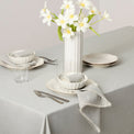 French Perle Dove Grey 60x84 Tablecloth