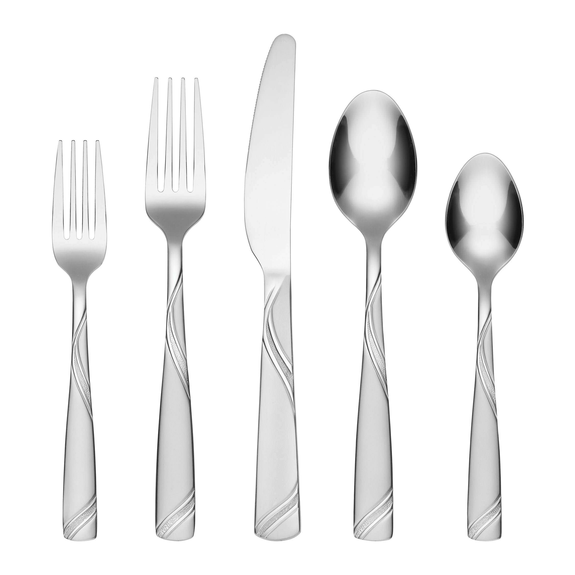 さおりん雑貨set Tabitha Sand 40 Piece Flatware Set with Chrome Caddy – Lenox