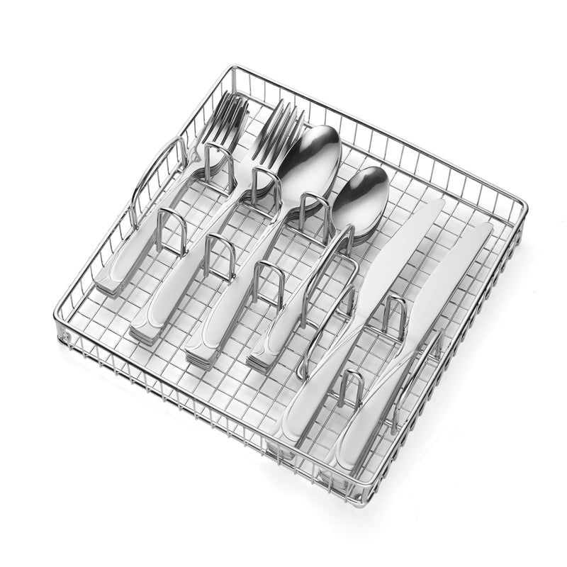 Mena Frost 20-Piece Flatware Set