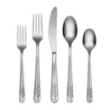 Rasta Sand 42-Piece Flatware Set with Storage Caddy