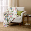 Butterfly Meadow Hydrangea Throw Blanket