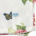 Butterfly Meadow Hydrangea Throw Blanket