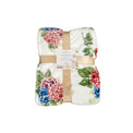 Butterfly Meadow Hydrangea Throw Blanket